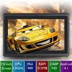 7" Tela de Toque Resistiva Android 4.0 OS Tablet PC com WiFi